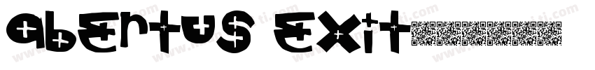 Abertus Exit字体转换